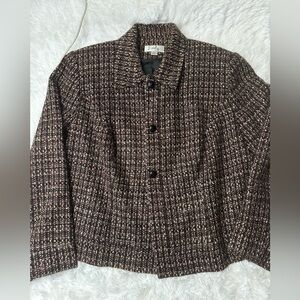 Emily… vintage y2k/90s Chic Tweed Blazer jacket
